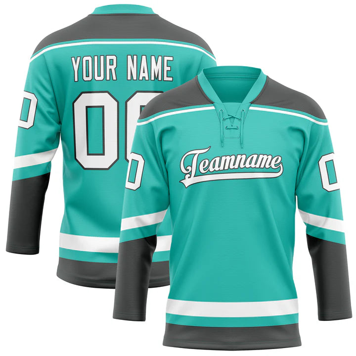 Eishockey Trikot gestalten: Blau-Gelbe Trikots und das Deb Game Worn