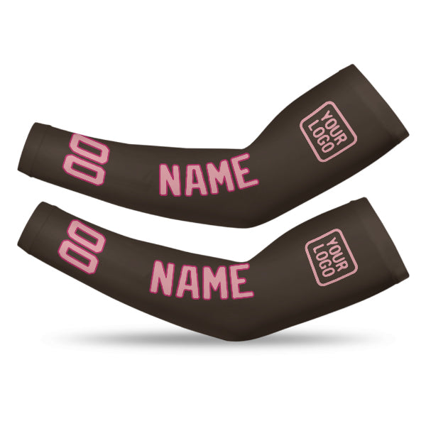 Maßgeschneidertes Braun Rosa Armschutz