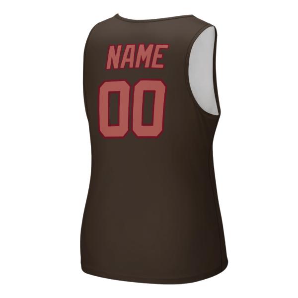 Maßgeschneidertes Braun Kupferrose Herren Tanktop