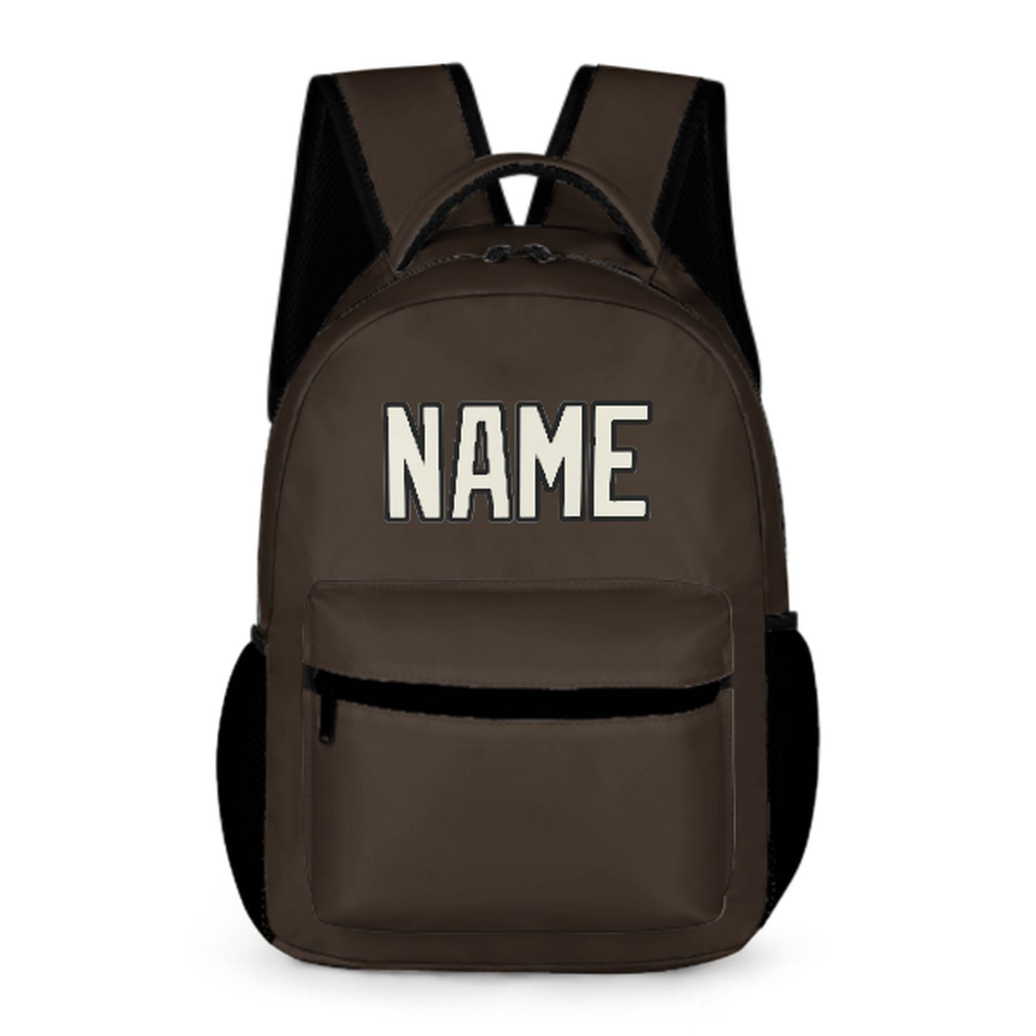 Zaino per bambini marrone beige su misura