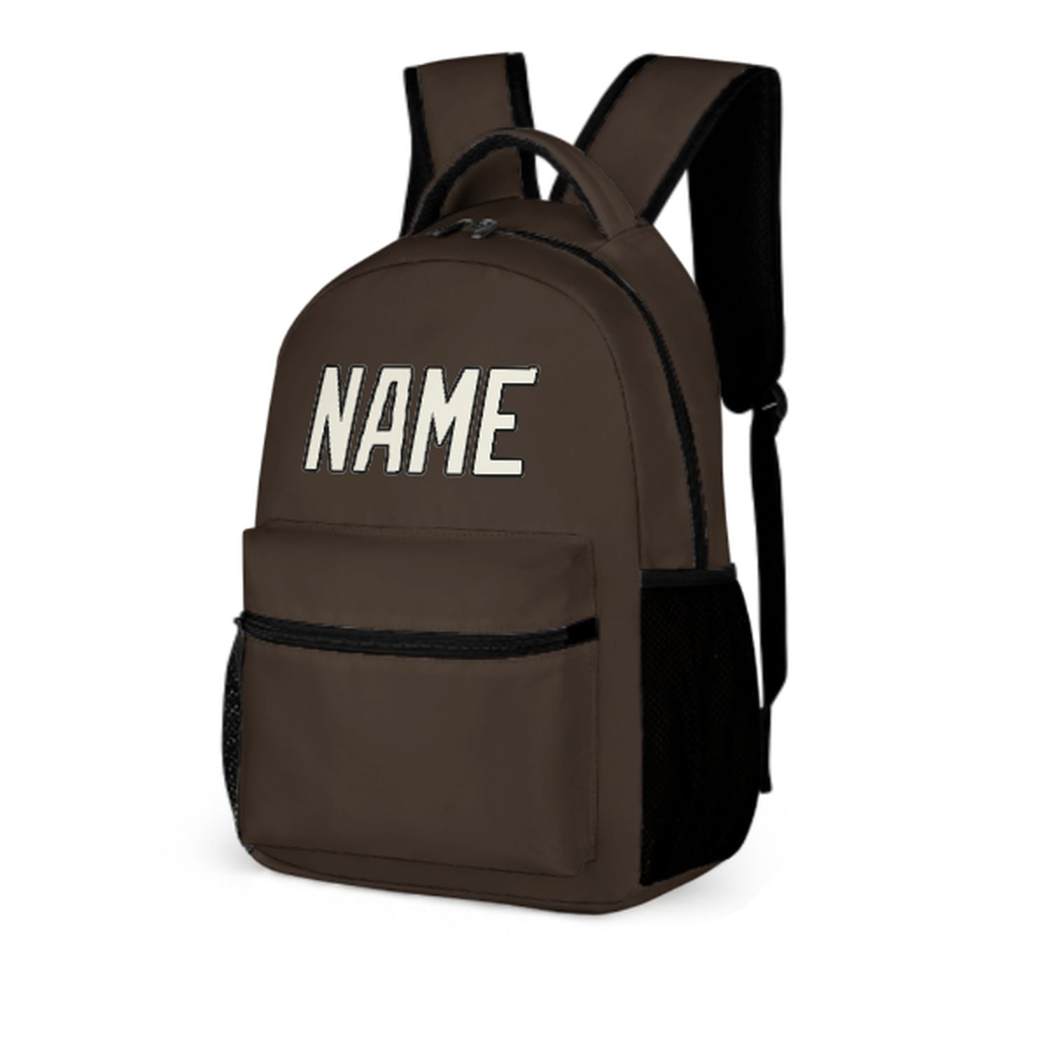 Zaino per bambini marrone beige su misura