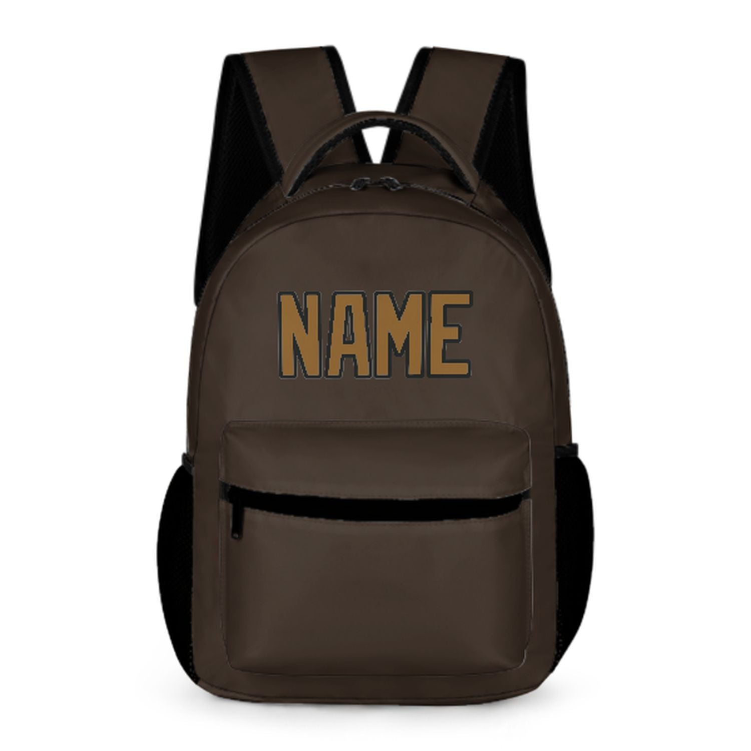 Maßgeschneidertes Braun Khaki Kinderrucksack