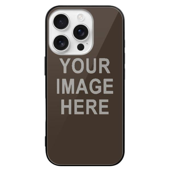 Custodia per telefono personalizzata marrone grigio
