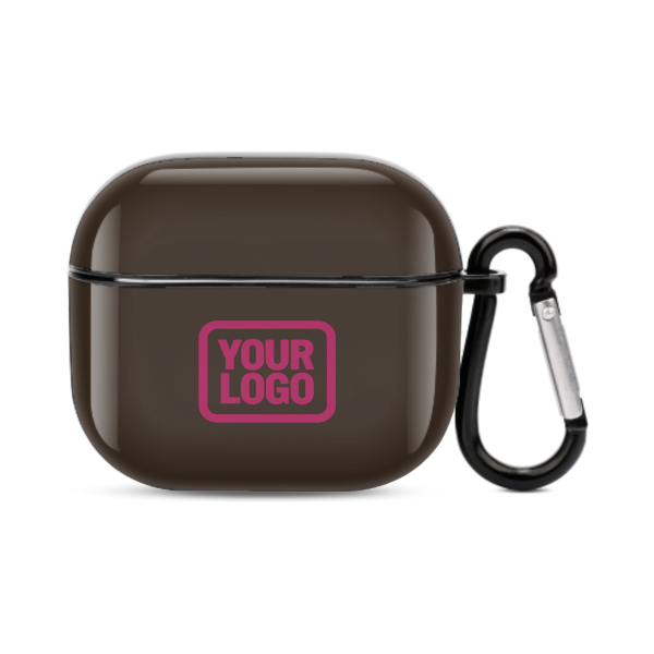 Maßgeschneidertes Braun Rosarot AirPods-Hülle (3. Generation)