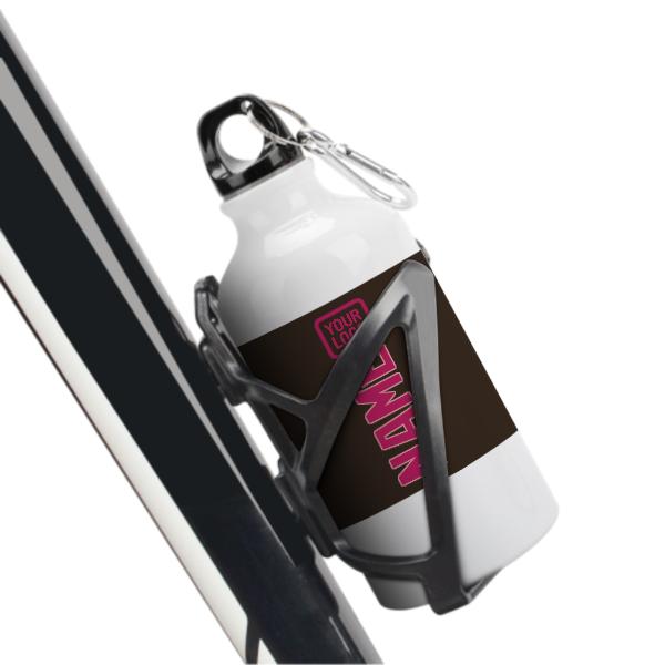 Maßgeschneidertes Braun Rosarot Sportflasche