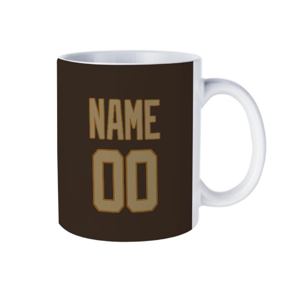 Maßgeschneidertes Braun Hellkhaki Becher