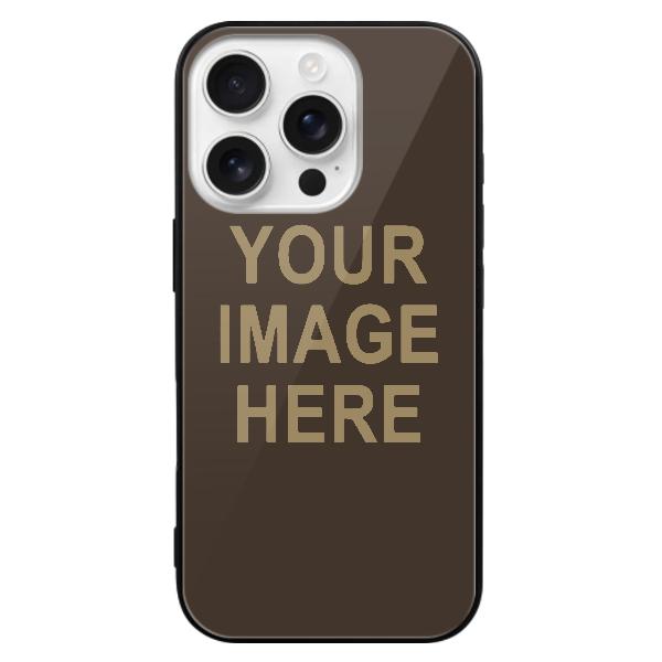 Custodia per telefono personalizzata color marrone chiaro kaki