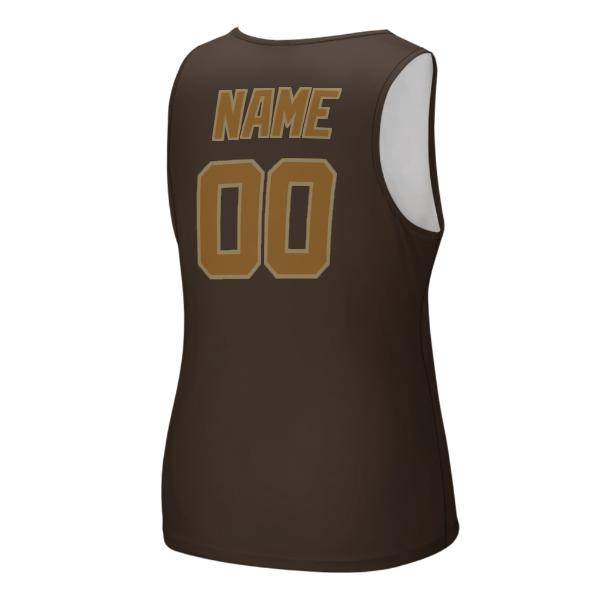 Maßgeschneidertes Braun Khaki Herren Tanktop