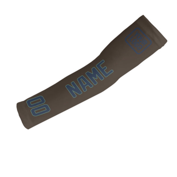 Maßgeschneidertes Braun Marineblau Armschutz