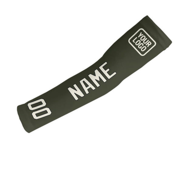 Maßgeschneidertes Dunkles Oliv Beige Armschutz