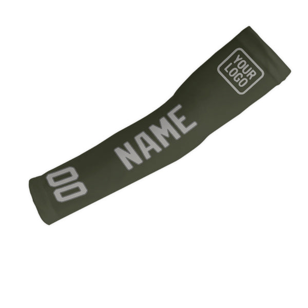 Maßgeschneidertes Dunkles Oliv Grau Armschutz