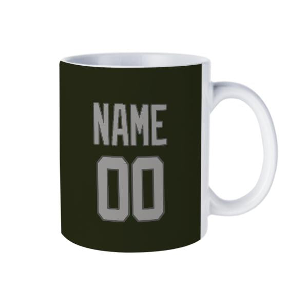 Tazza personalizzata grigio oliva scuro