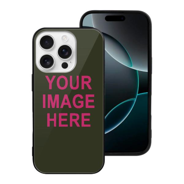 Custodia per telefono personalizzata color rosa oliva scuro