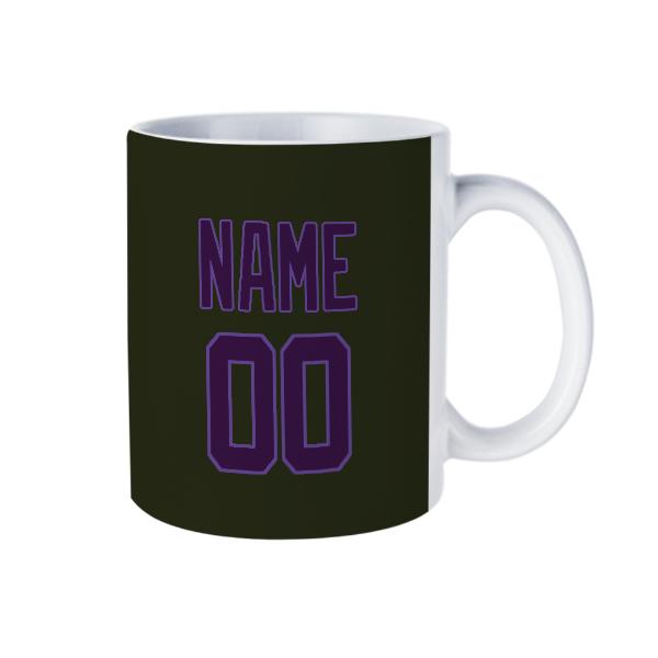 Tazza personalizzata viola oliva scuro