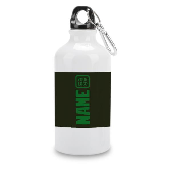 Maßgeschneidertes Dunkles Oliv Smaragdgrün Sportflasche