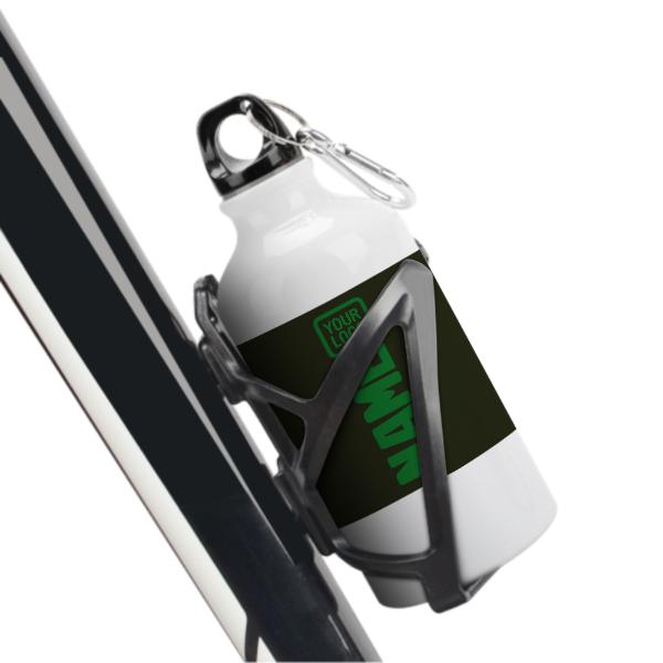 Maßgeschneidertes Dunkles Oliv Smaragdgrün Sportflasche