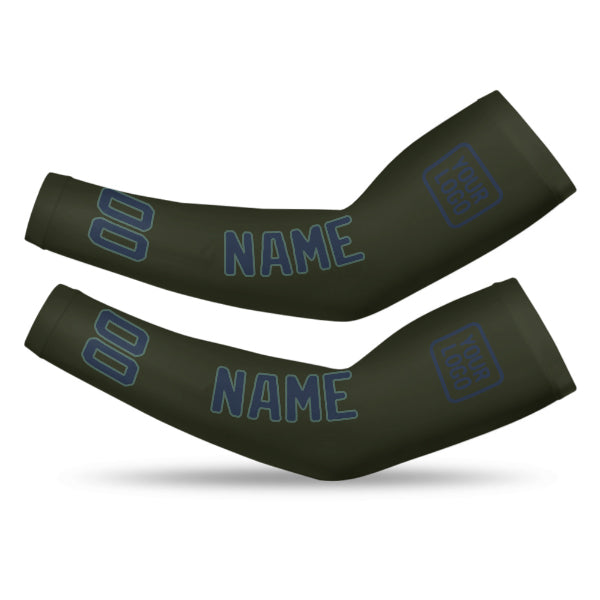Maßgeschneidertes Dunkles Oliv Marineblau Armschutz