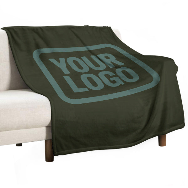 Coperta verde oliva scuro su misura