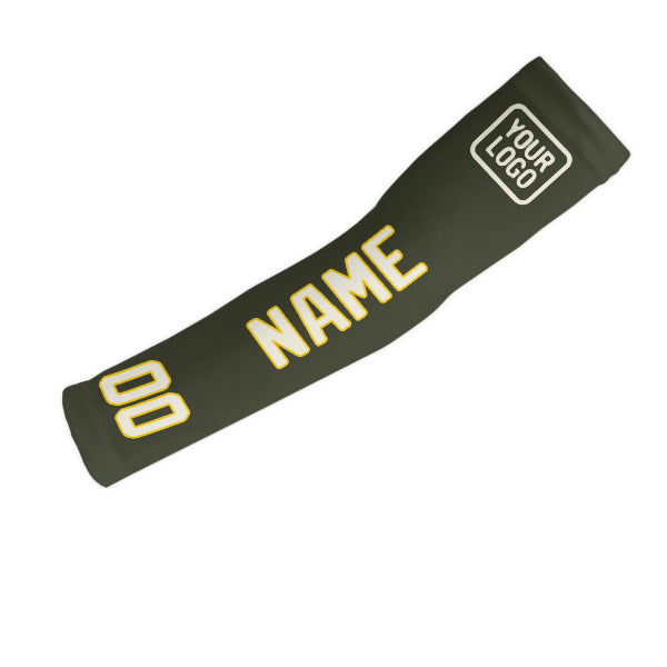 Maßgeschneidertes Dunkles Oliv Beige Armschutz
