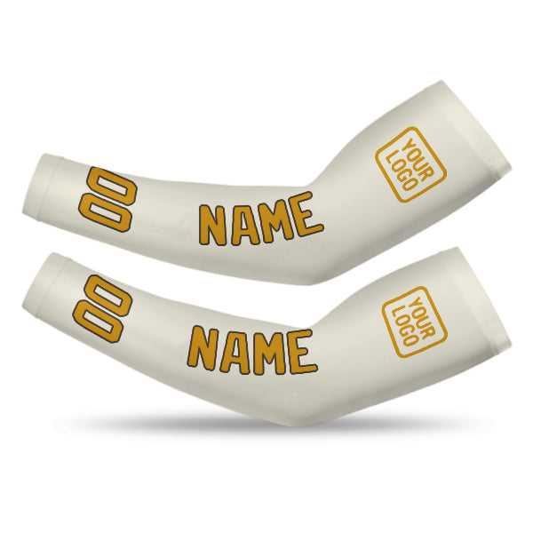 Maßgeschneidertes Beige Gelb Armschutz