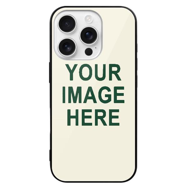 Custodia per telefono personalizzata beige verde muschio