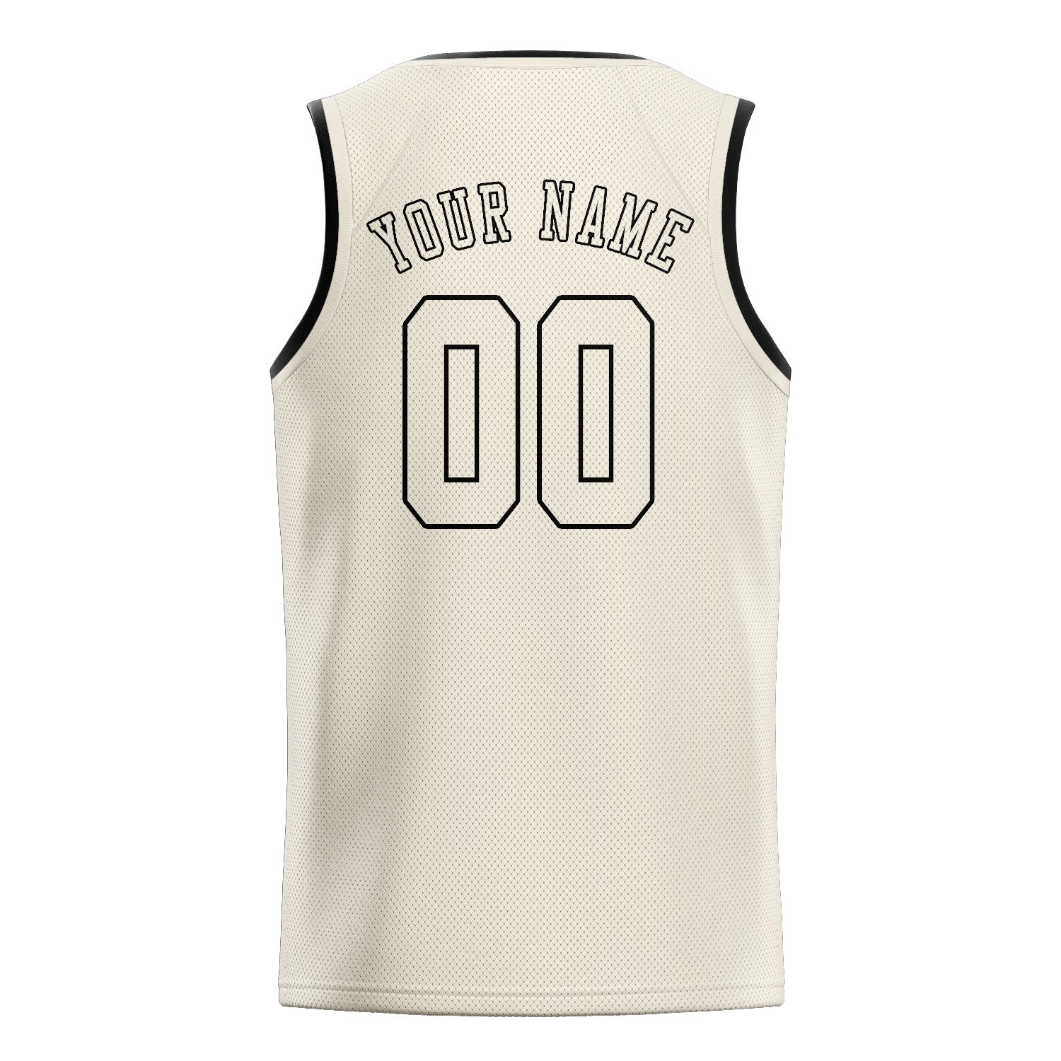 Benutzerdefiniertes Professionelles Beige Beige Basketballtrikot