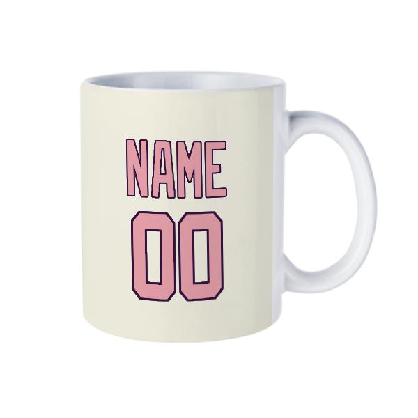 Maßgeschneidertes Beige Rosa Becher