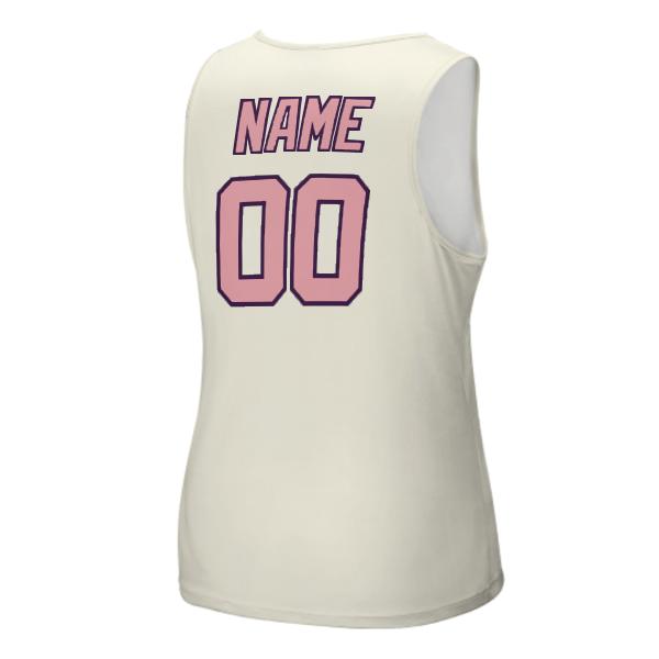 Maßgeschneidertes Beige Rosa Herren Tanktop