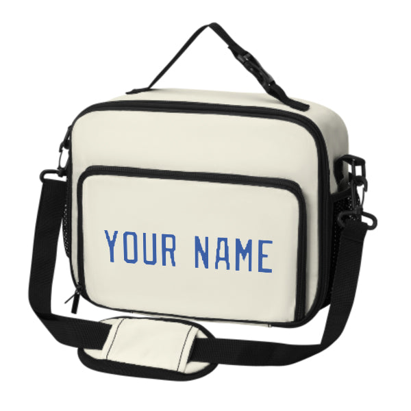 Maßgeschneidertes Beige Sky Blue Lunch-Tasche