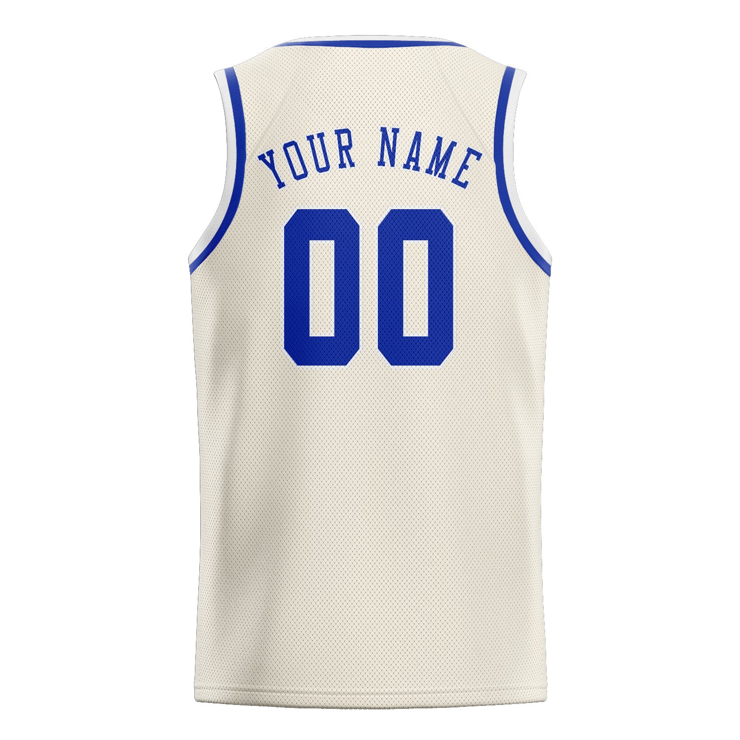 Benutzerdefiniertes Professionelles Beige Himmelblau Basketballtrikot
