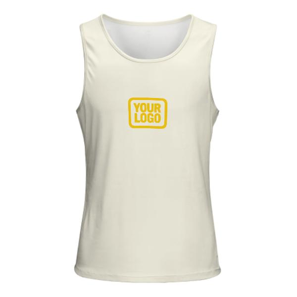 Maßgeschneidertes Beige Gold Herren Tanktop