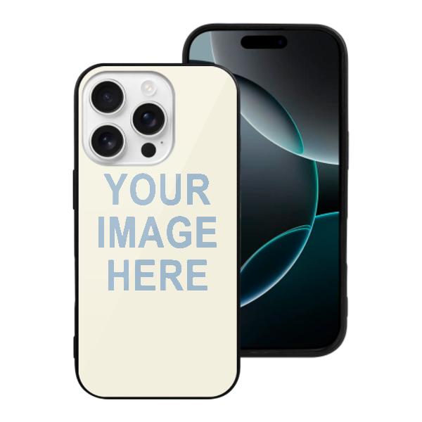 Custodia per telefono personalizzata beige azzurro