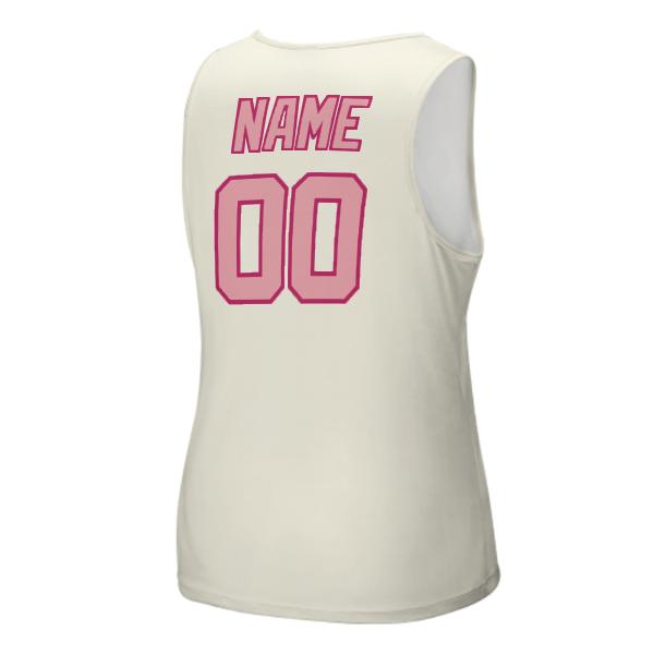 Maßgeschneidertes Beige Rosa Herren Tanktop
