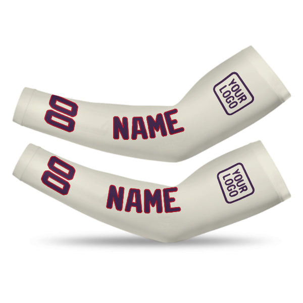 Maßgeschneidertes Beige Lila Armschutz