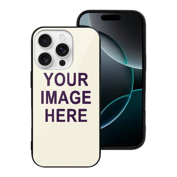 Custodia per telefono personalizzata beige viola
