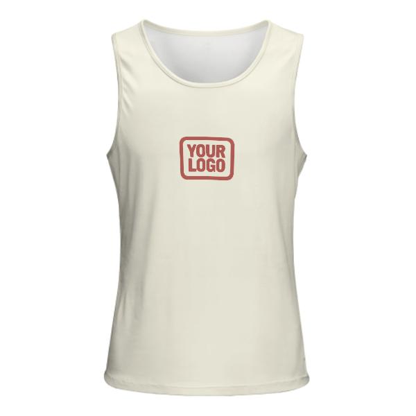 Maßgeschneidertes Beige Kupferrose Herren Tanktop