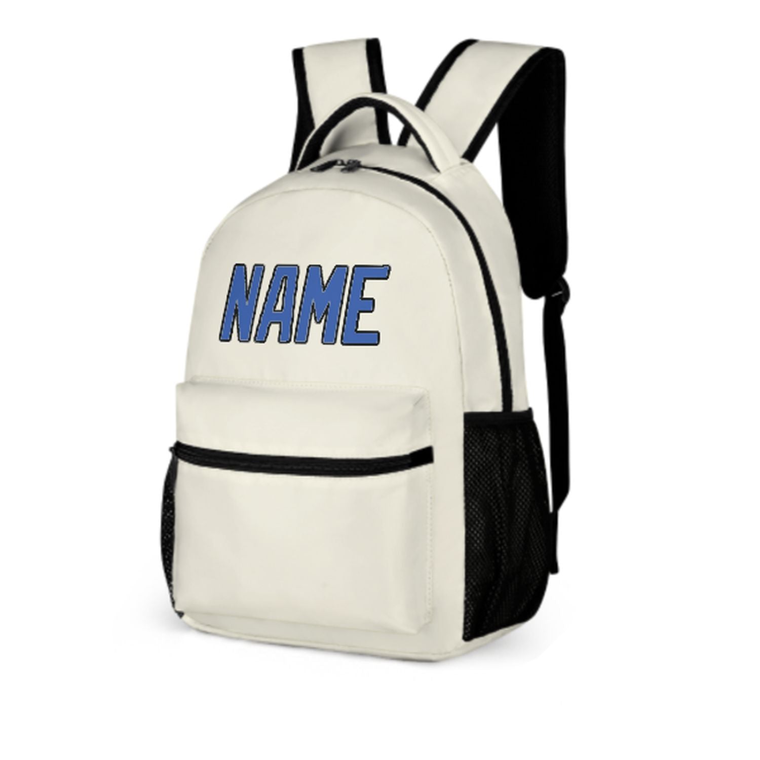 Maßgeschneidertes Beige Himmelblau Kinderrucksack