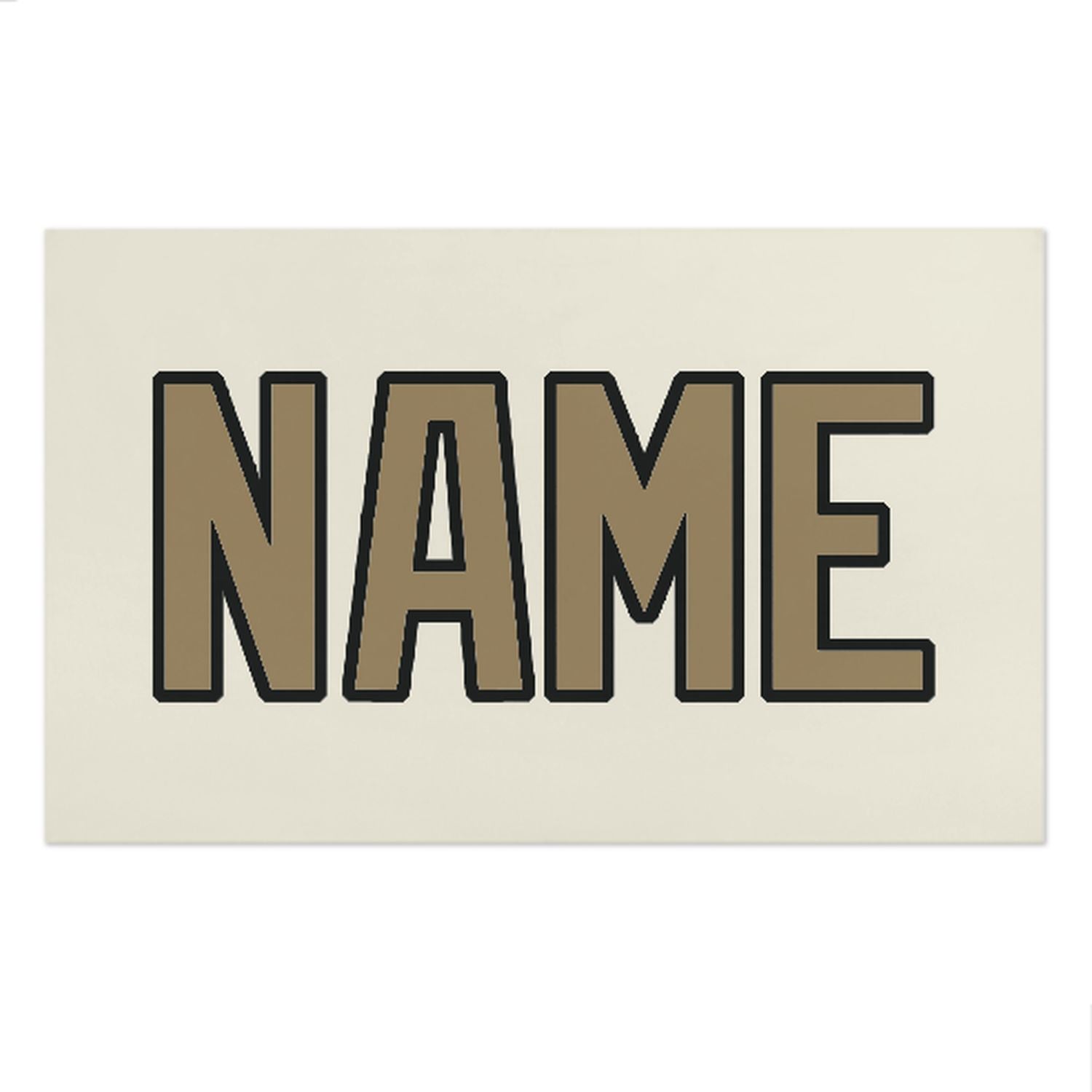 Maßgeschneidertes Beige Hellkhaki Strandtuch