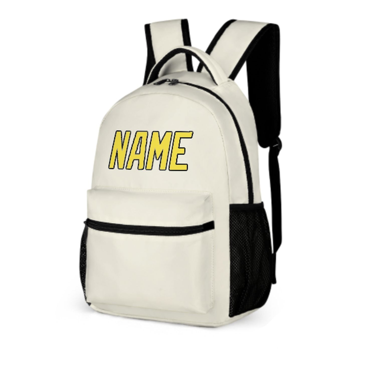 Maßgeschneidertes Beige Blassgelb Kinderrucksack
