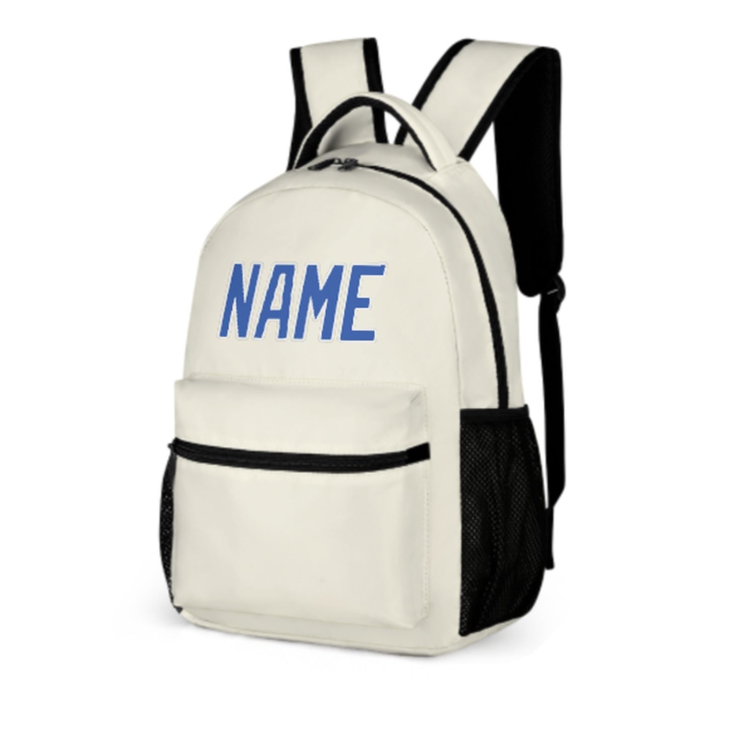 Maßgeschneidertes Beige Himmelblau Kinderrucksack