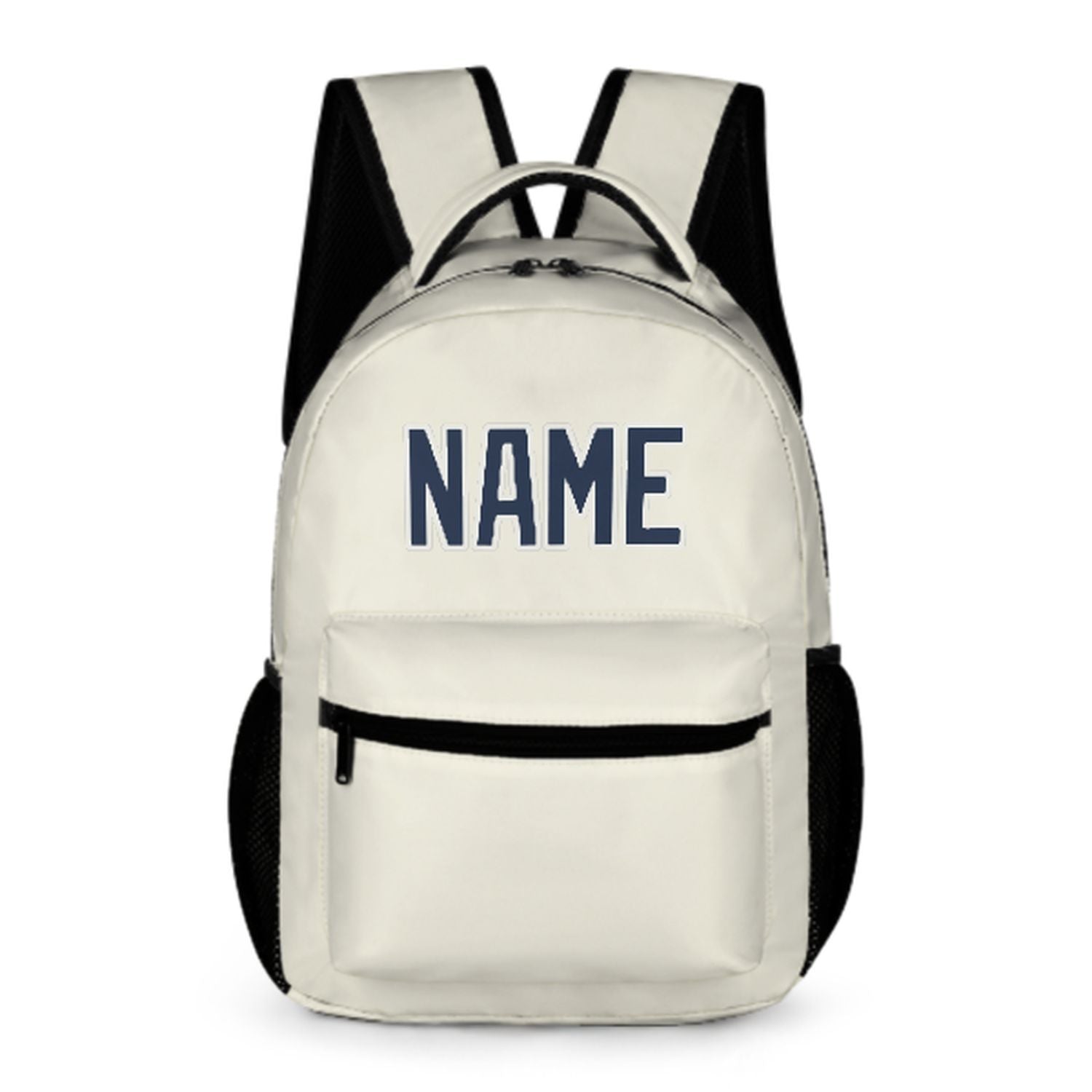Maßgeschneidertes Beige Marineblau Kinderrucksack