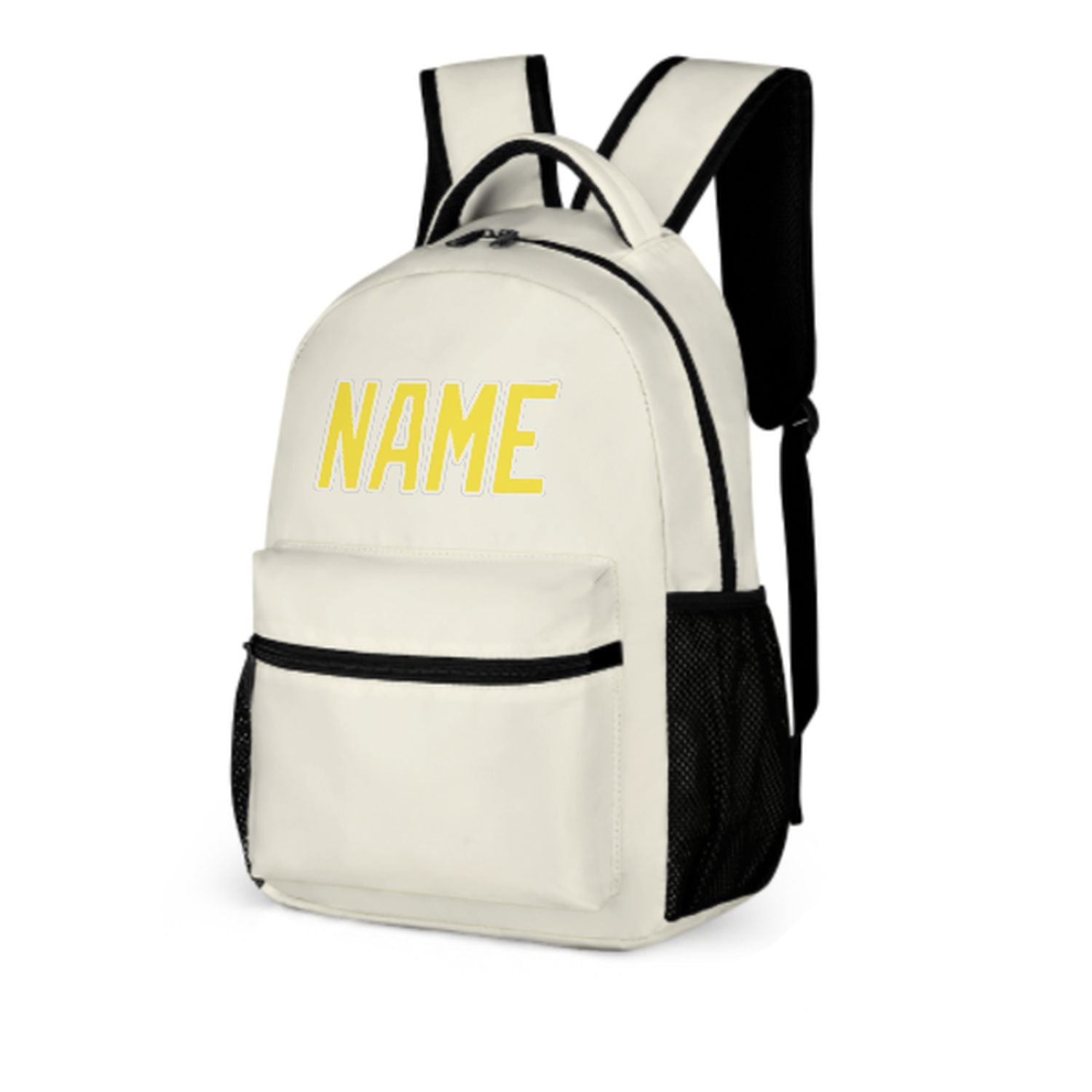 Maßgeschneidertes Beige Blassgelb Kinderrucksack