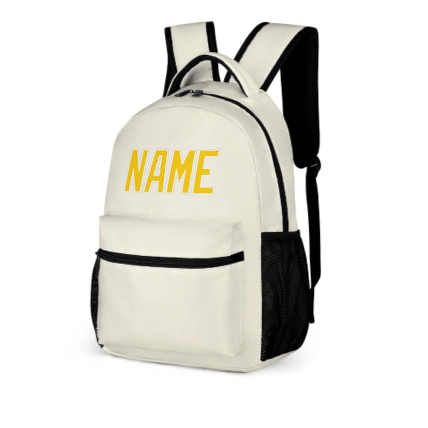 Maßgeschneidertes Beige Gold Kinderrucksack