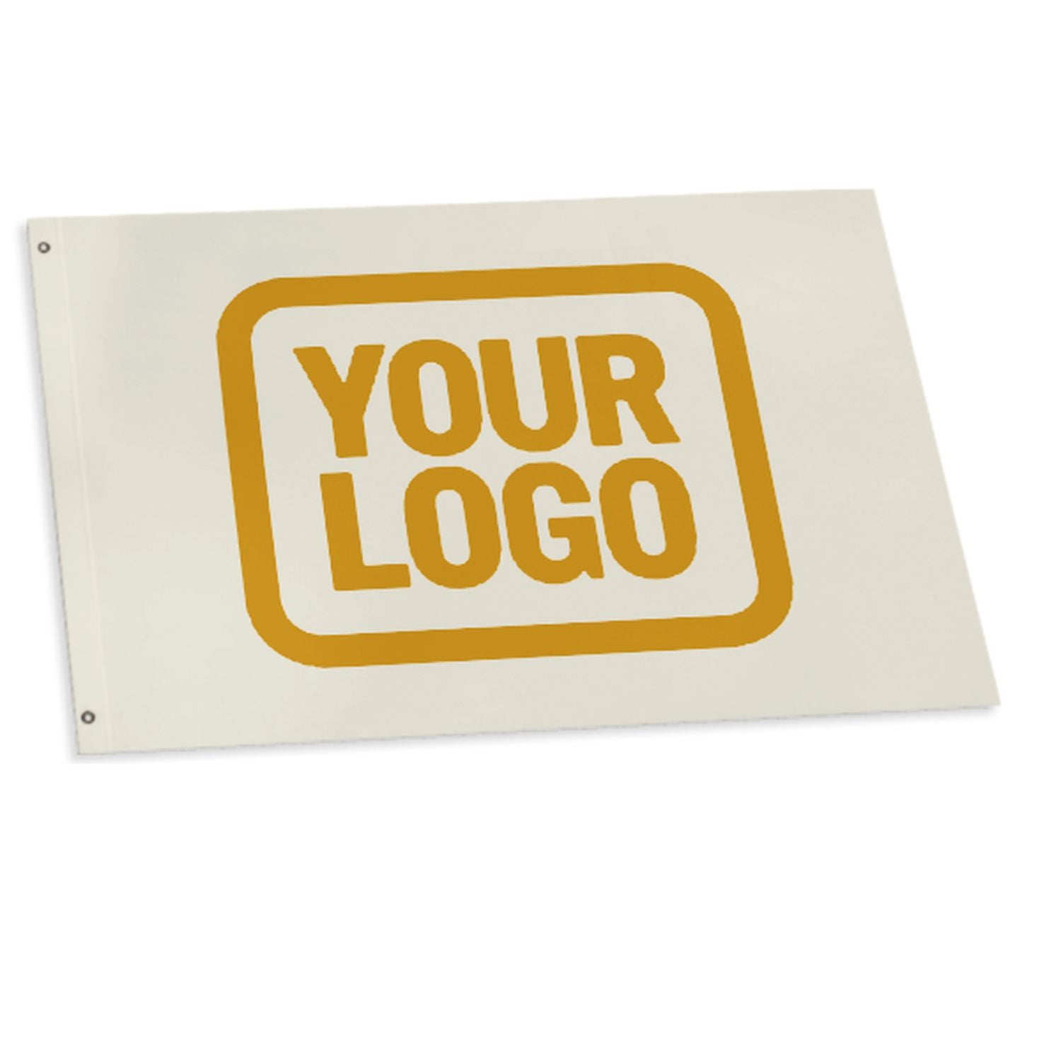 Maßgeschneidertes Beige Gelb Flagge