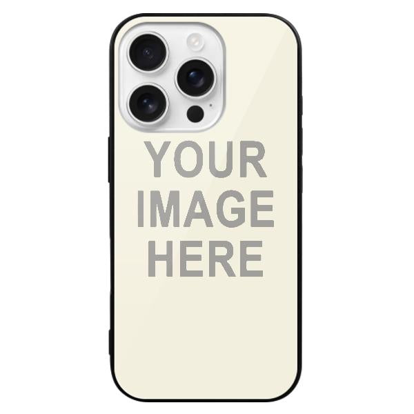 Custodia per telefono beige grigia personalizzata