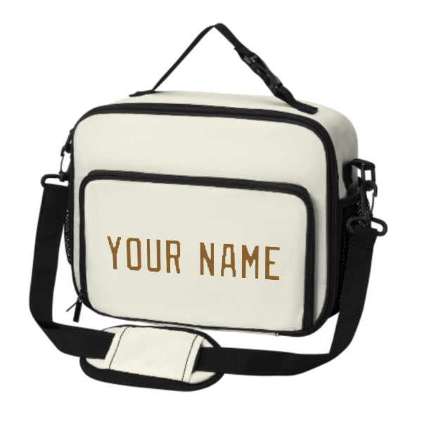 Maßgeschneidertes Beige Khaki Lunch-Tasche