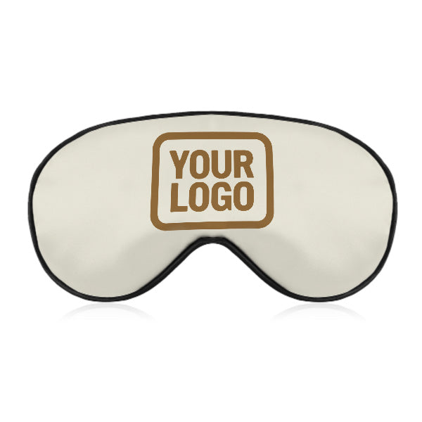 Maßgeschneidertes Beige Khaki Schlafmaske