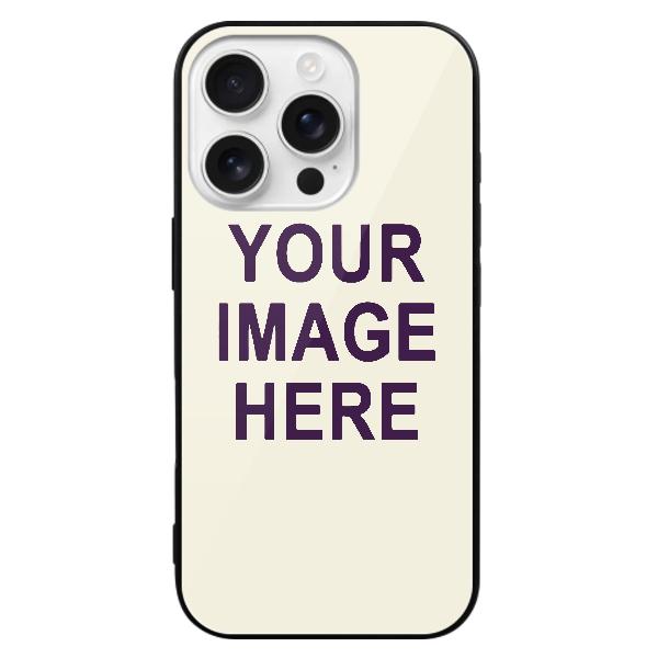 Custodia per telefono personalizzata beige viola