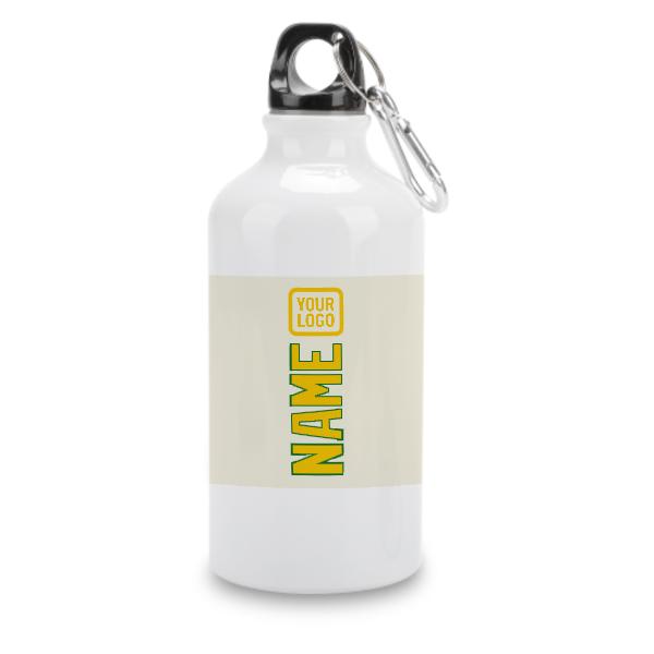Maßgeschneidertes Beige Gold Sportflasche