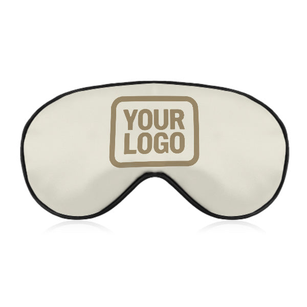 Maßgeschneidertes Beige Hellkhaki Schlafmaske